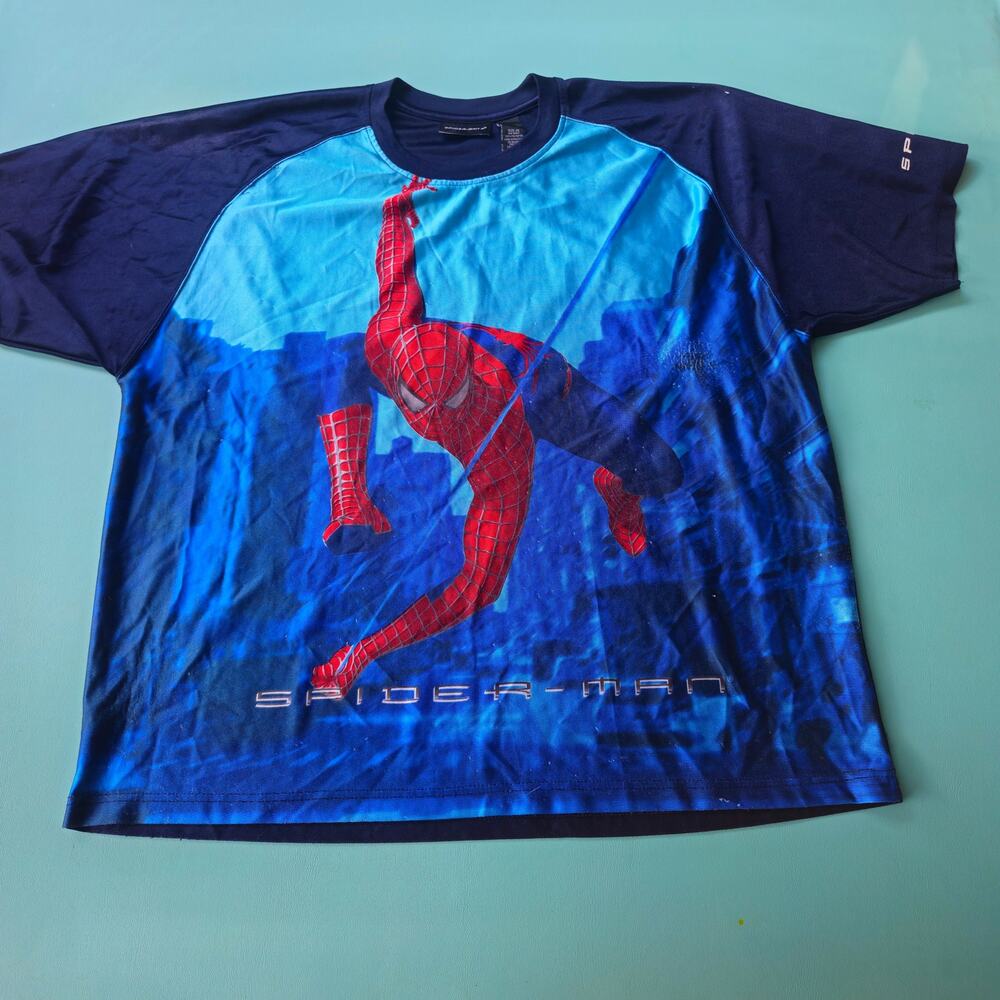 Vintage Spiderman 2 Movie Promo Shirt 2004 Y2k
